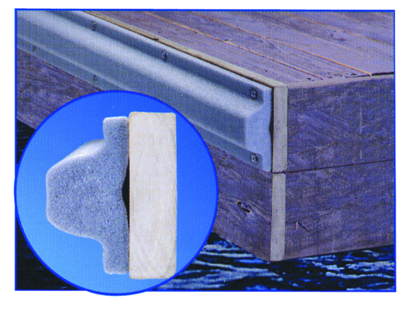 Dock Edge  Butoir de quai ″Boat Shield″ 48″ x 5″ x 2 3/4″