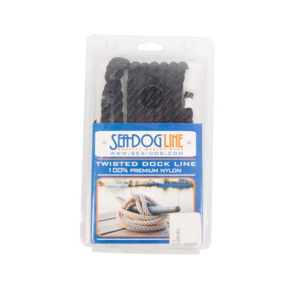 Sea Dog Ligne d’amarrage torsadée en nylon 10' - 3/8″ - Nylon - Torsadée
