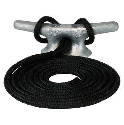 Sea Dog Ligne d’amarrage à double tressage 10' - 1/2″ - Nylon - Doublement tressé