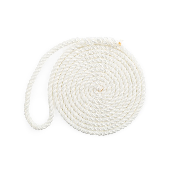 Kimpex Ligne d’amarrage torsadée à 3 brins 20' - 1/2″ - Nylon - Torsadé à 3 brins