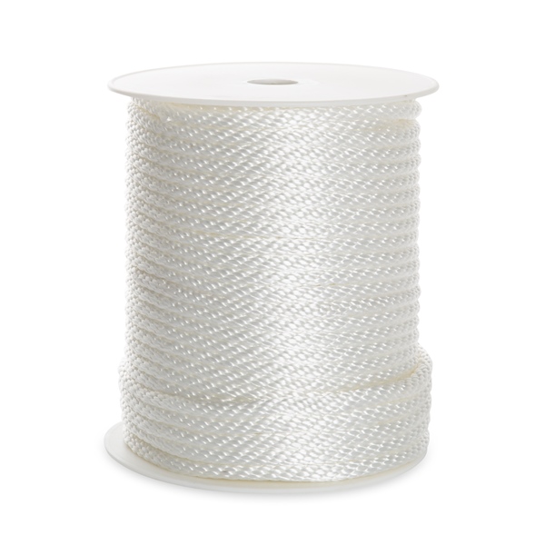 Kimpex Corde de bateau en polyester 250' - 3/8″ - Polyester - Torsadée