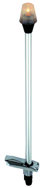 Attwood Luminaire escamotable avec base enfichable Feu de poupe - Clair