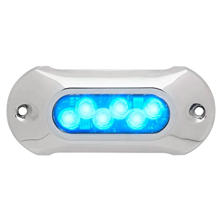 Attwood Lampe submersible bleu, 6 DEL