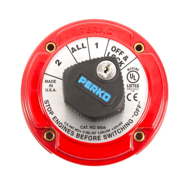 PERKO  Interrupteur de sélecteurs de batterie Cadran - 780648