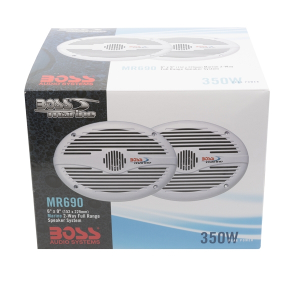 Boss Audio Haut-parleur coaxial pour utilisation marine Universel