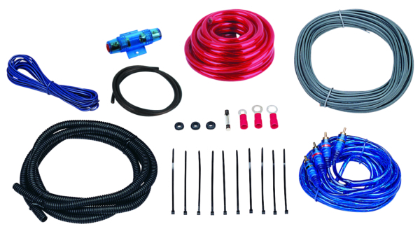 Boss Audio Trousse d’installation pour amplificateur - filage calibre 8