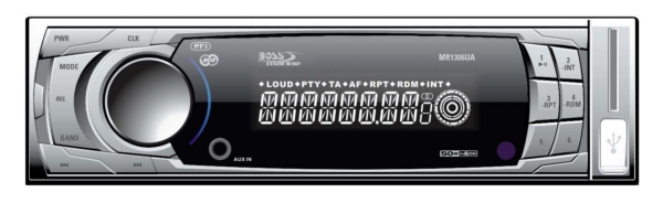 Boss Audio Récepteur audio compatible MP3