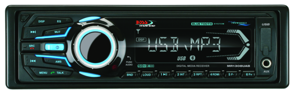 Boss Audio Récepteur audio AM/FM encastré, ports USB/SD, entrée auxiliaire