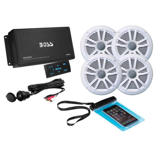 Boss Audio Ensemble audio Bluetooth AMP Marine - 4 - 500 W