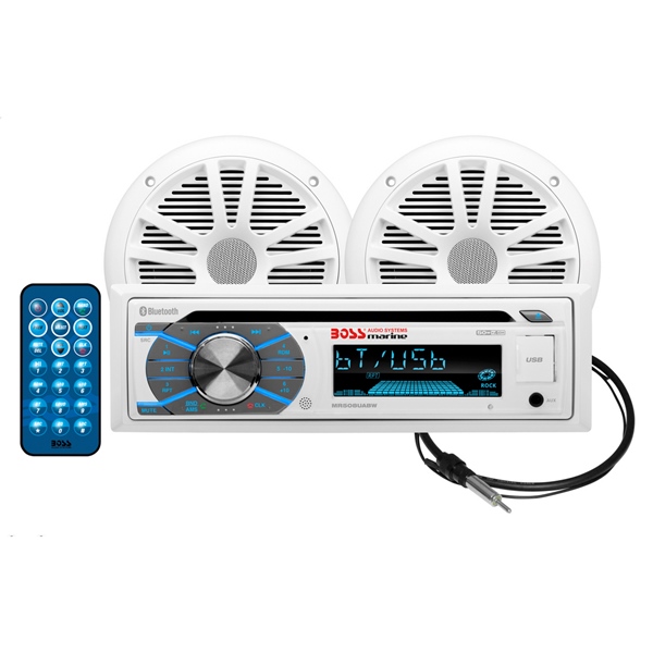 Boss Audio Ensemble récepteur audio avec haut-parleur - MCK508WB.6 Marine - 2 - 180 W