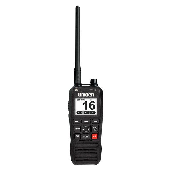Uniden Radio VHF Flottant bi-directionnel Noir