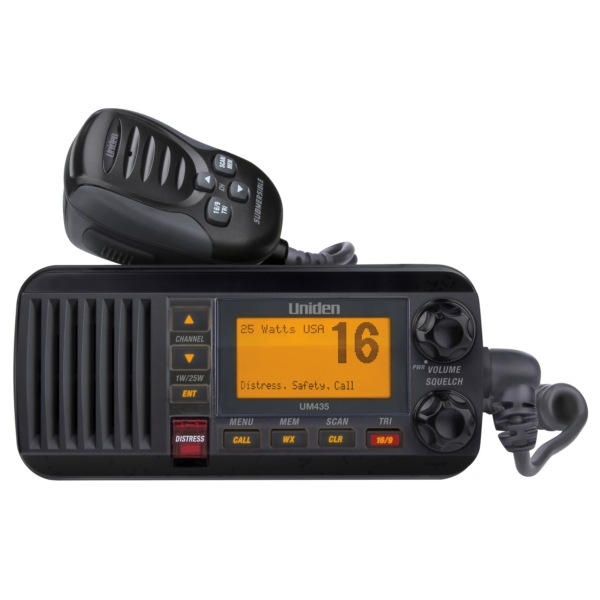 Uniden Radio marine à montage fixe UM435 Noir