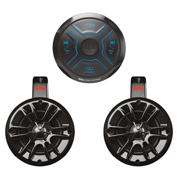 Boss Audio Ensemble récepteur et haut-parleur MG150T.4 Marine, UTV - 2