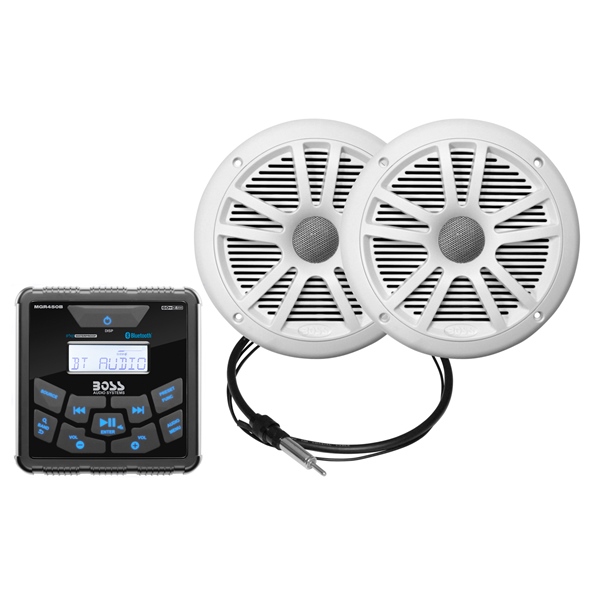 Boss Audio Récepteur audio et haut-parleur - MCKGB450W.6 Marine - 2 - 180 W