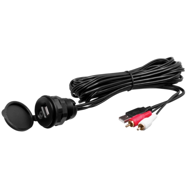 Boss Audio Câble auxiliaire USB/RCA universel