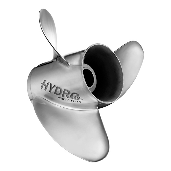 Solas Hélice Hydro Série D Acier inoxydable