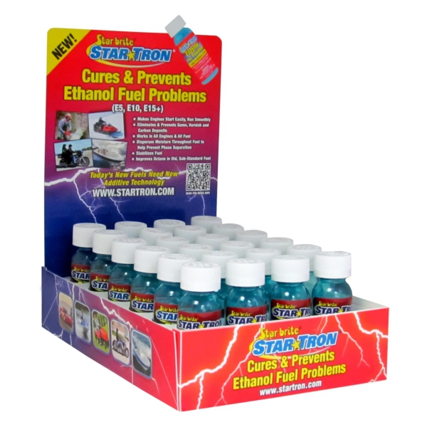 Star brite Présentoir de 24 bouteilles - Traitement de l'essence Star Tron