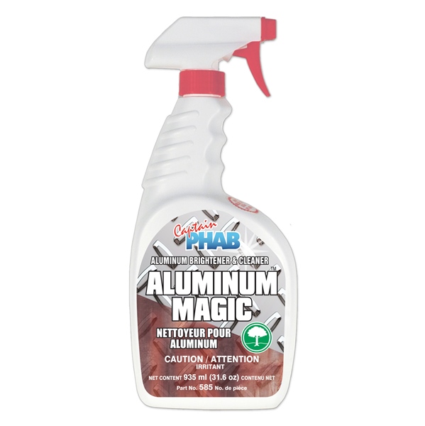 Captain Phab  Nettoyant Aluminum Magic 935 ml