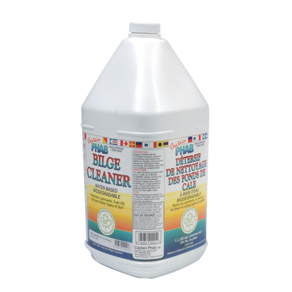 Captain Phab  Produit de nettoyage pour cale 4 L / 1.05 G