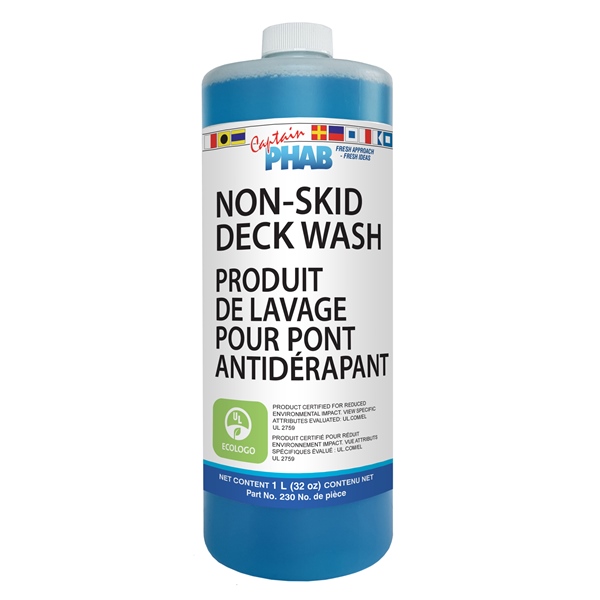 Captain Phab  Détergent de pont antidérapant 1 L / 0.26 G
