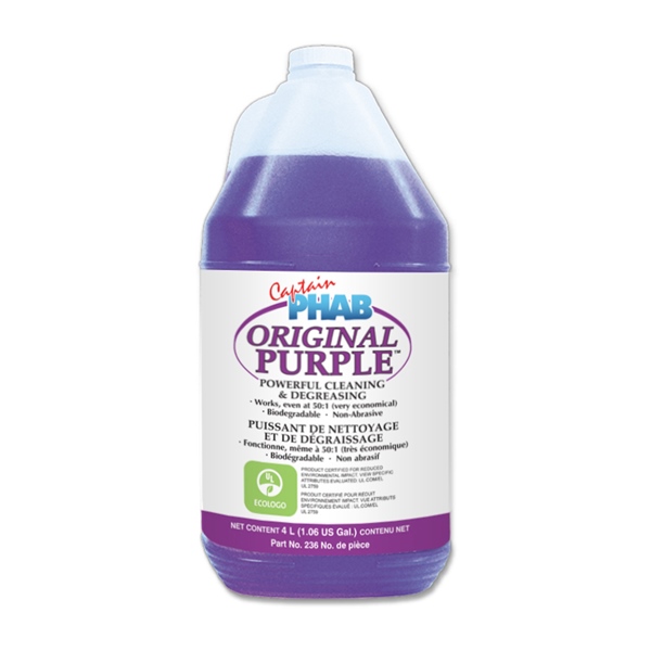 Captain Phab  Nettoyant concentré mauve 4 L / 1.05 G