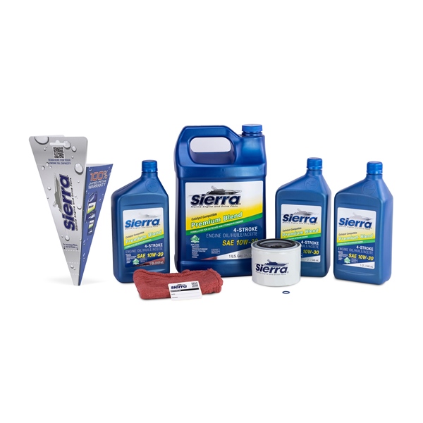 Sierra Trousse de changement d’huile, Mercury 10W-30 10W30