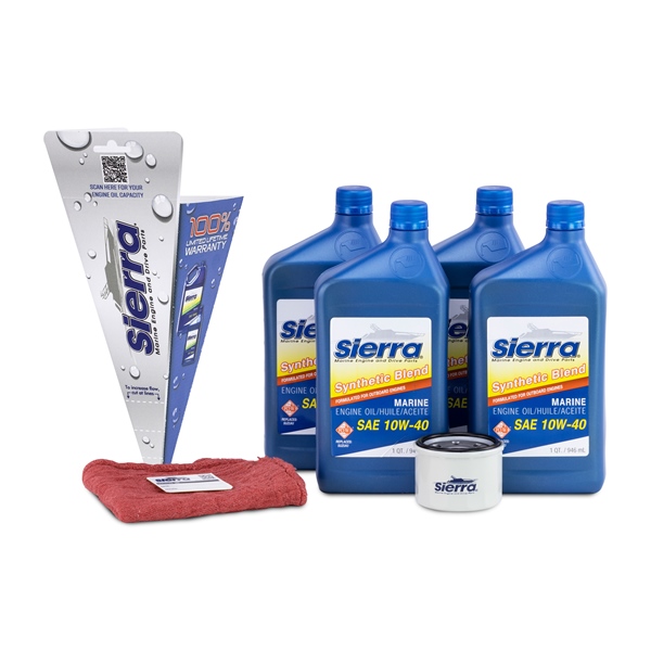 Sierra Ensemble de changement d'huile, Suzuki DF25-60A 10W40