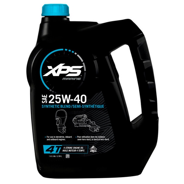 BRP Evinrude 25W-40 - Huile Semi-Synthétique Marine 4T 25W40