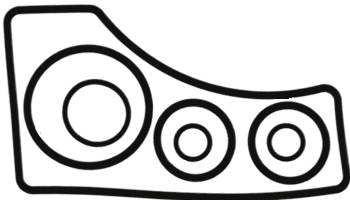 Sierra Ensemble de joint d'étanchéité d'arbre extérieur Mercruiser - 16755, 16755A1, 16755Q1, 16755T1