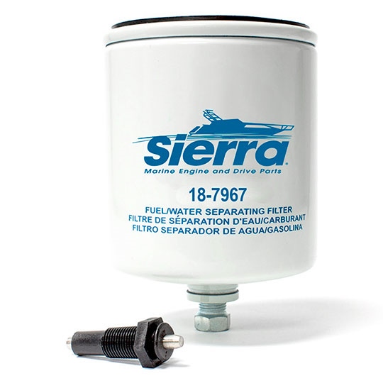 Sierra Filtre de séparation d'eau et de carburant 18-7967