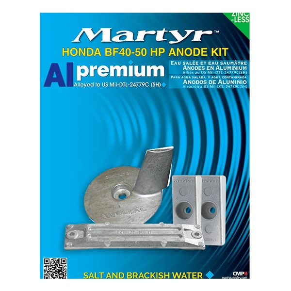 MARTYR Anodes en aluminium de grande qualité Honda