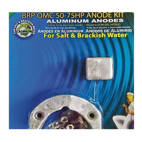 MARTYR Anodes en aluminium de grande qualité Johnson/Evinrude