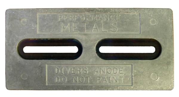 PERFORMANCE METAL Plaque de coque - L’anode du plongeur