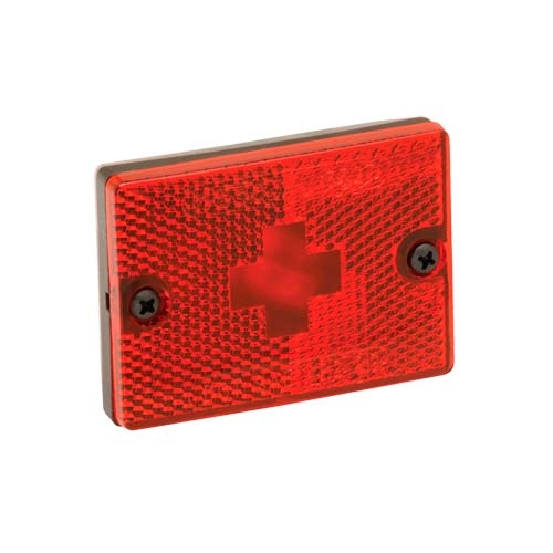 Wesbar Feu arrière standard Rouge
