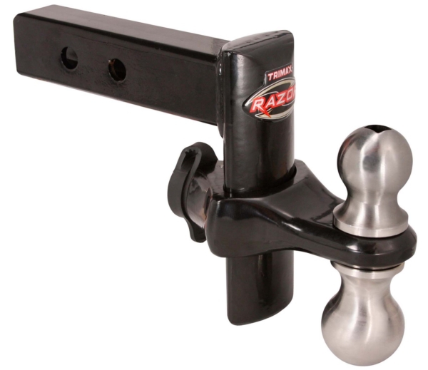 Trimax Barre d’attelage abaissée, Noir 10000 lb