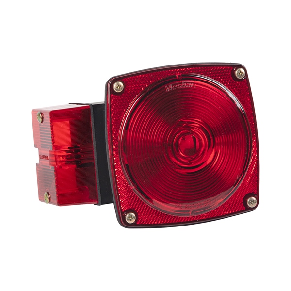 Wesbar Feu arrière submersible de plus de 80″ Rouge