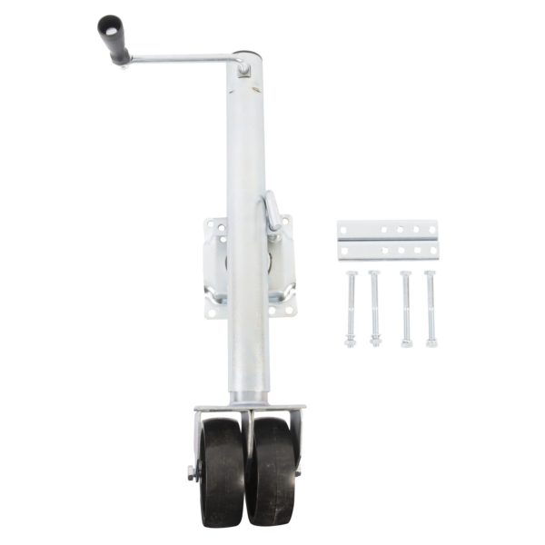 Kimpex Cric pivotant à roue double 2000 lb