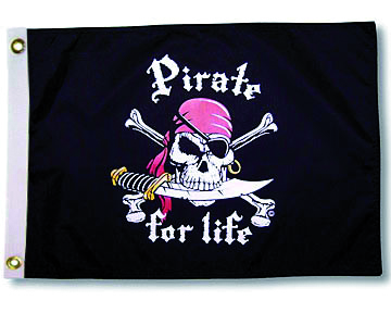 Taylor Made Drapeau ″Pirate for life″