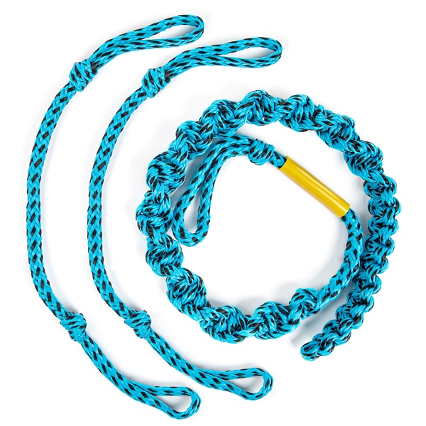 Kimpex Corde de remorquage wakesurf Corde de remorquage à 3 sections pour planche nautique