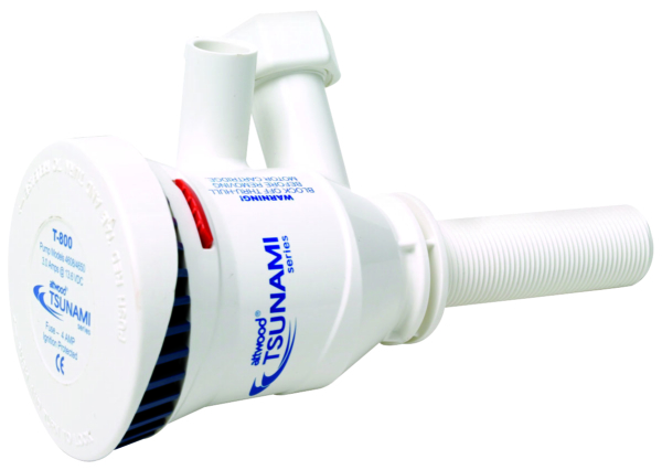 Attwood Pompe d’aérateur à double sortie Tsunami 880 GPH