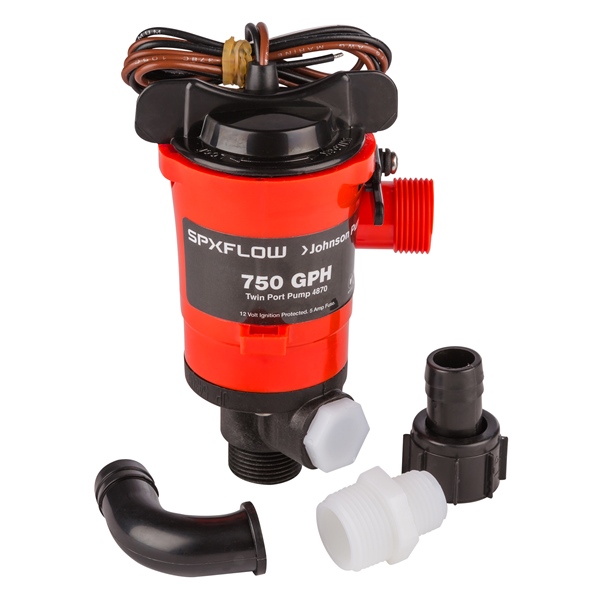JOHNSON PUMP Pompe d’aération de vivier 750 GPH