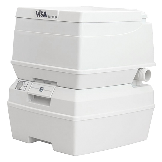 Dock Edge  Toilette Visa Potty type MSD (appareil d’épuration marine)